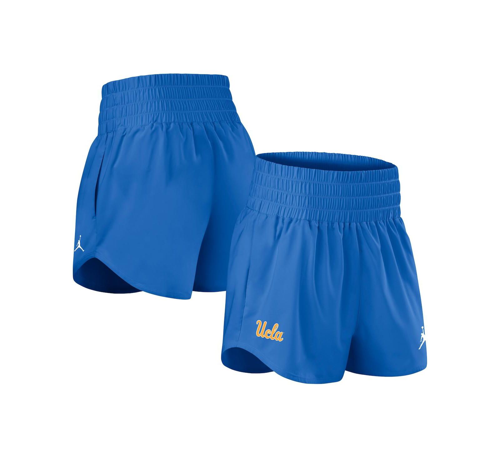 Jordan Женские шорты Jordan Blue UCLA Bruins Performance One Dri-FIT High-Rise
