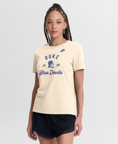 Женская футболка Nike Natural Duke Blue Devils Legacy Team Name