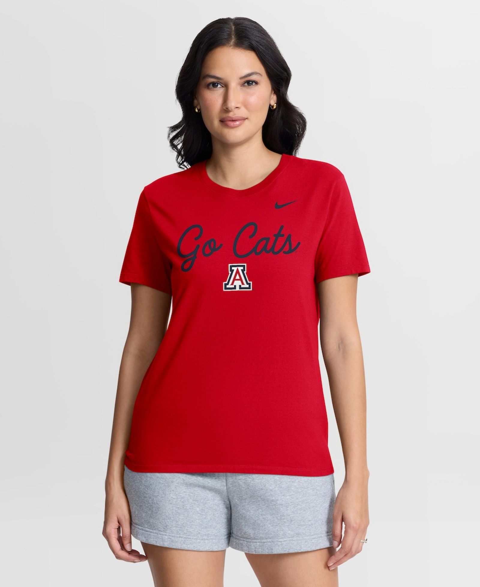 Женская футболка Nike Red Arizona Wildcats Script Mantra Logo