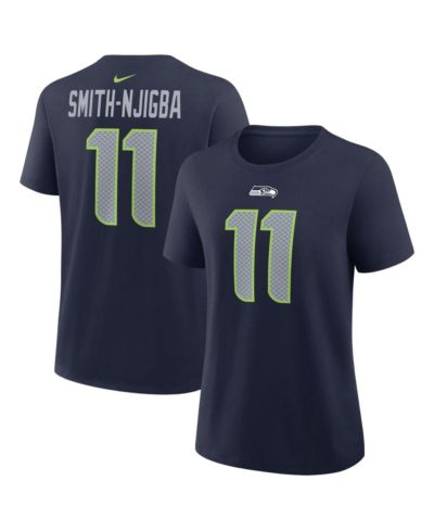 Женская футболка Nike Jaxon Smith-Njigba Navy Seattle Seahawks Player Name & Number