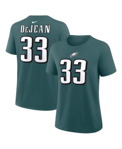 Nike женская футболка Cooper DeJean Midnight Green Philadelphia Eagles Name & Number