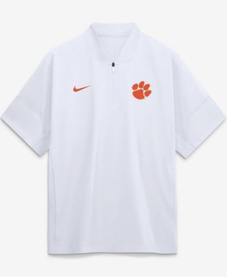 Nike Мужской White Clemson Tigers Coach Jacket