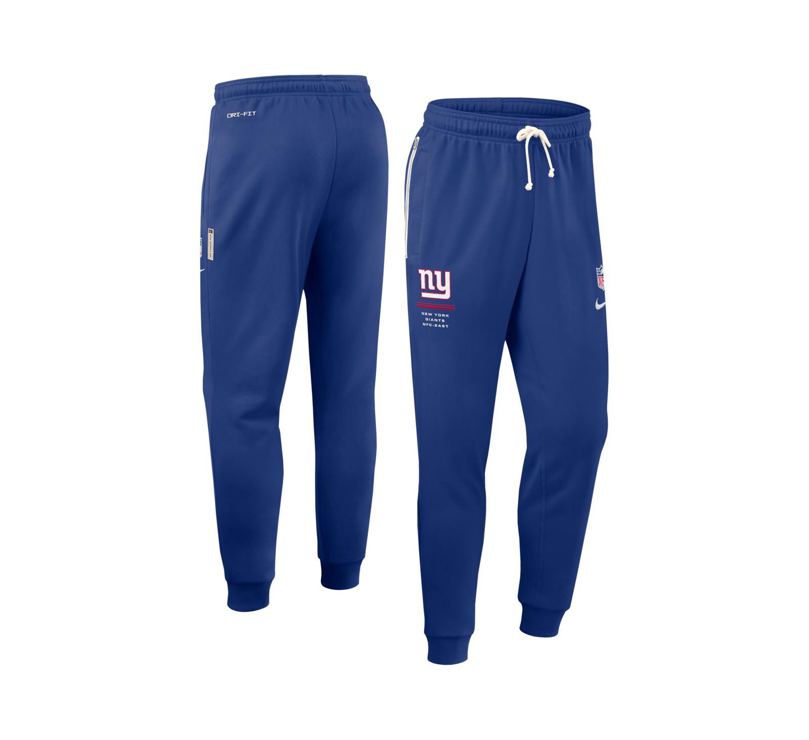 Nike Men's Royal New York Giants Sideline Standard Issue Dri-FIT Taper Pants