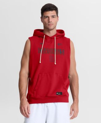 Nike Мужское красное безрукавное худи St. Louis Cardinals Authentic Collection Standard Issue Dri-FIT