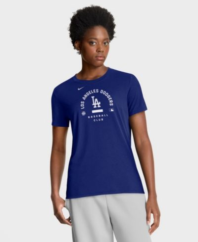 Nike Женская футболка Dri-FIT Royal Los Angeles Dodgers Authentic Collection