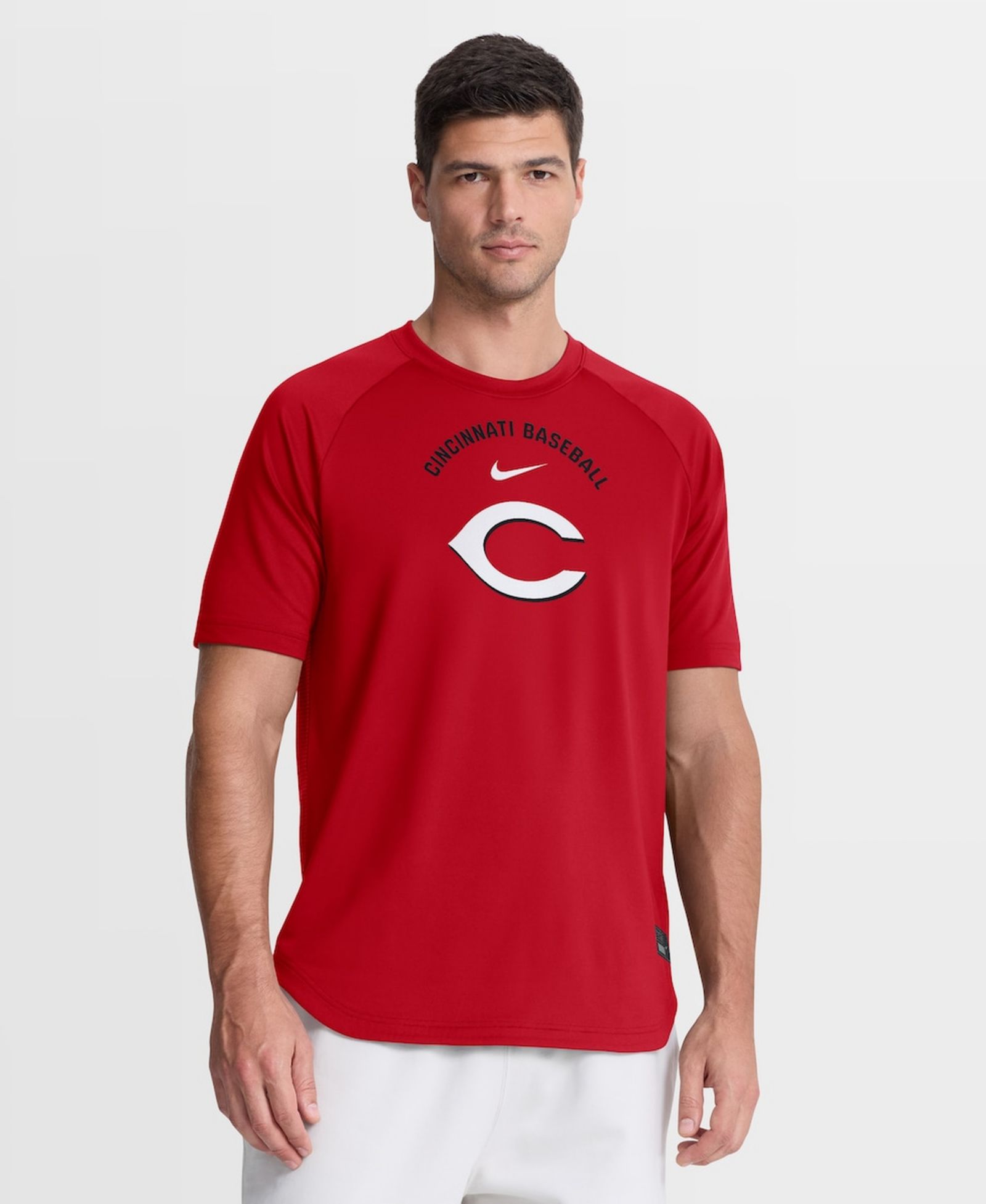 Мужская спортивная футболка Nike Red Cincinnati Reds Authentic Collection Dri-FIT