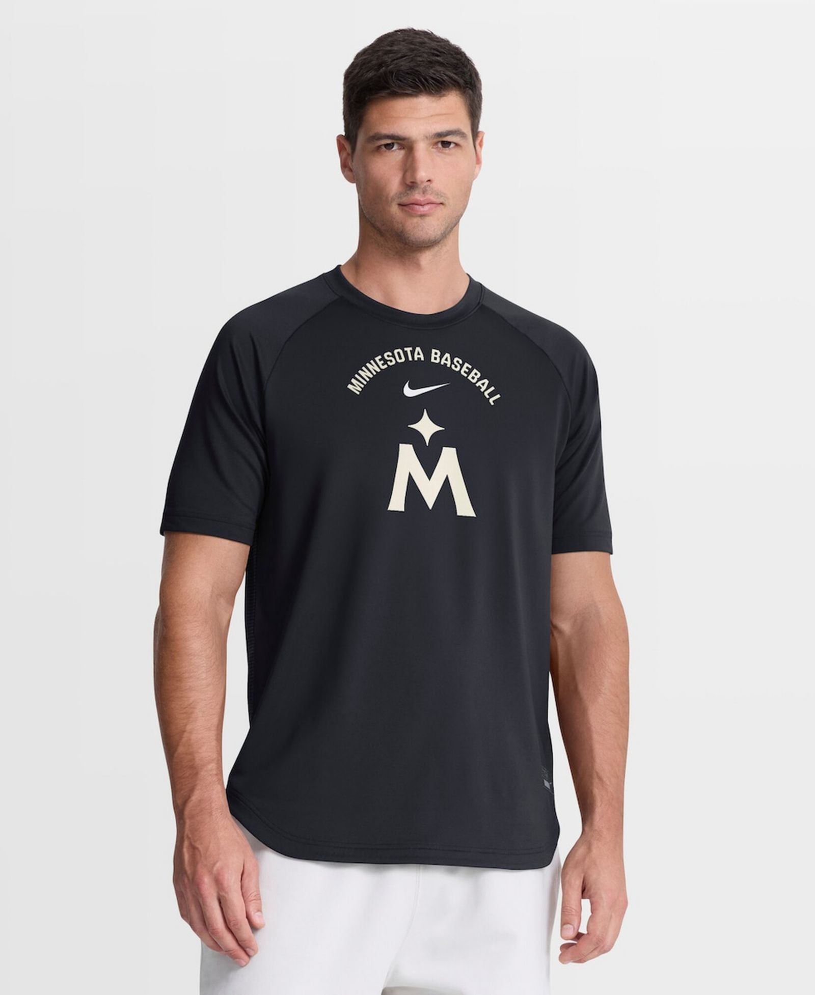 Верх Nike Men's Navy Minnesota Twins Authentic Collection Raglan Dri-FIT