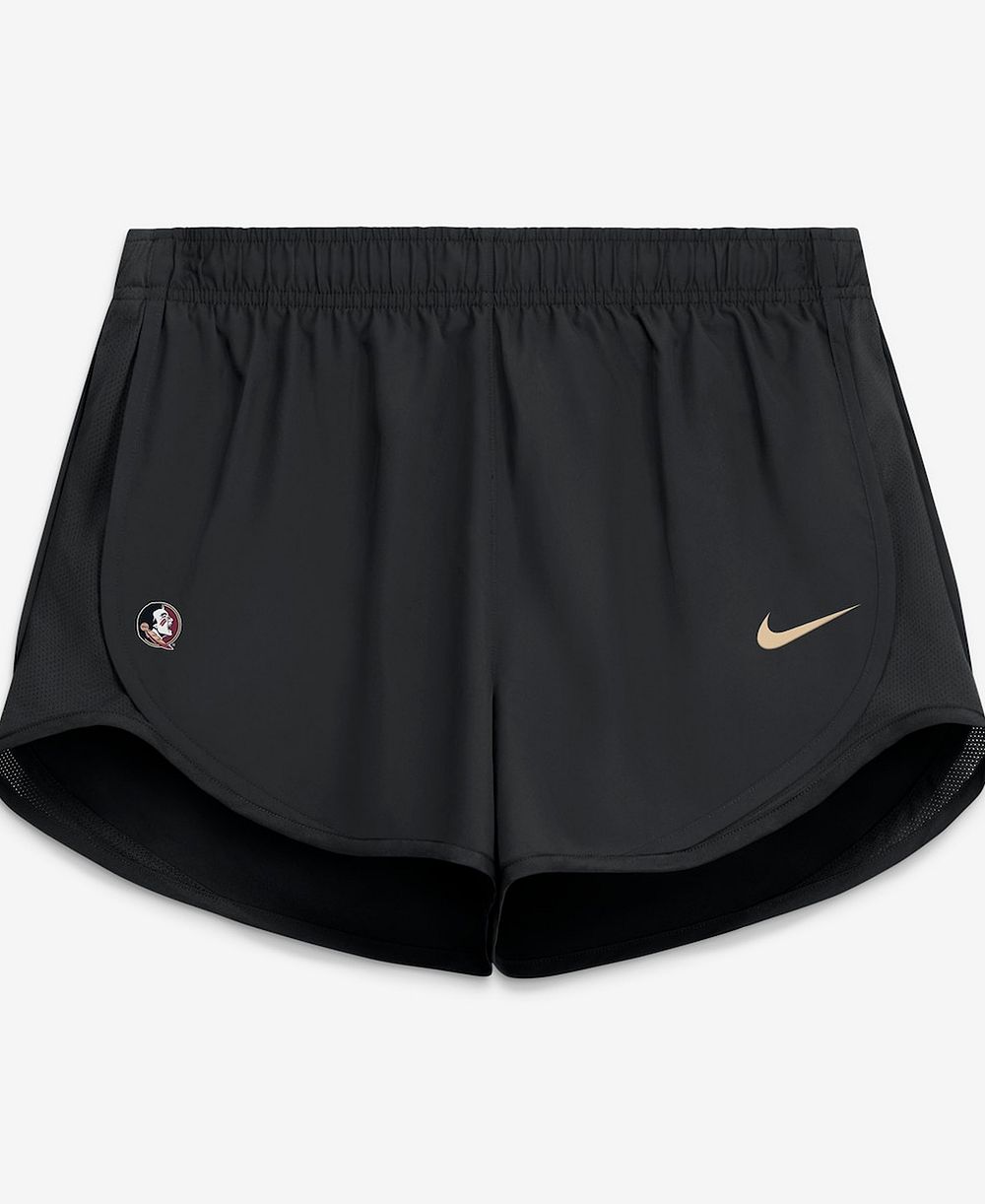 Nike Женские шорты Tempo Mid-Rise Dri-FIT Black Florida State Seminoles