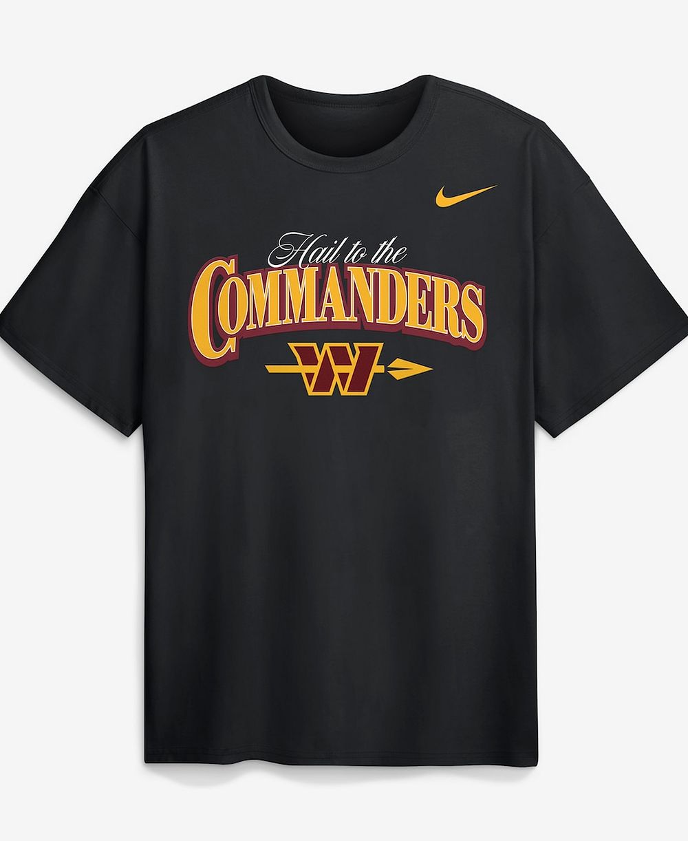 Nike Мужская футболка Washington Commanders Max 90