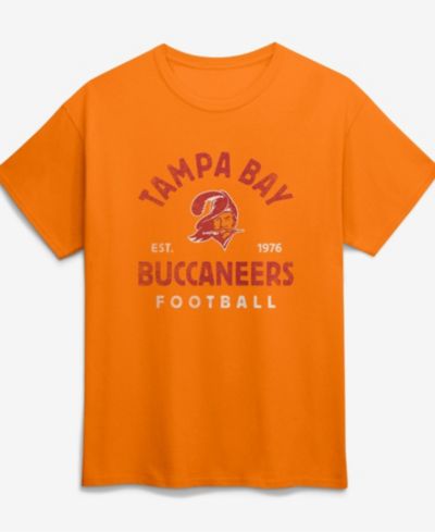 Футболка Logo Athletic Men's Tampa Bay Buccaneers Vintage Arch, оранжевая