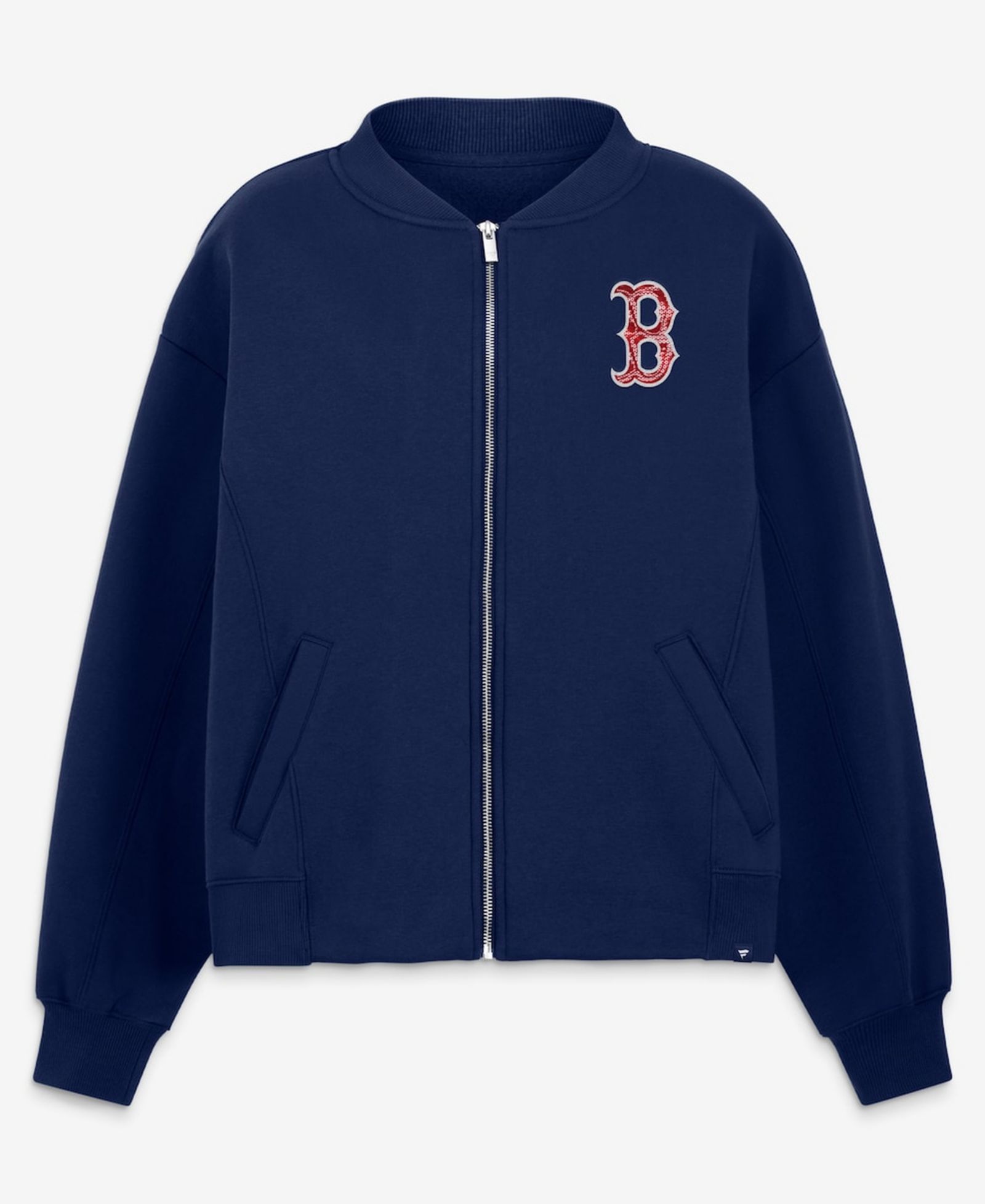 Женская куртка Fanatics Boston Red Sox Oversized Rage Against Full-Zip Navy