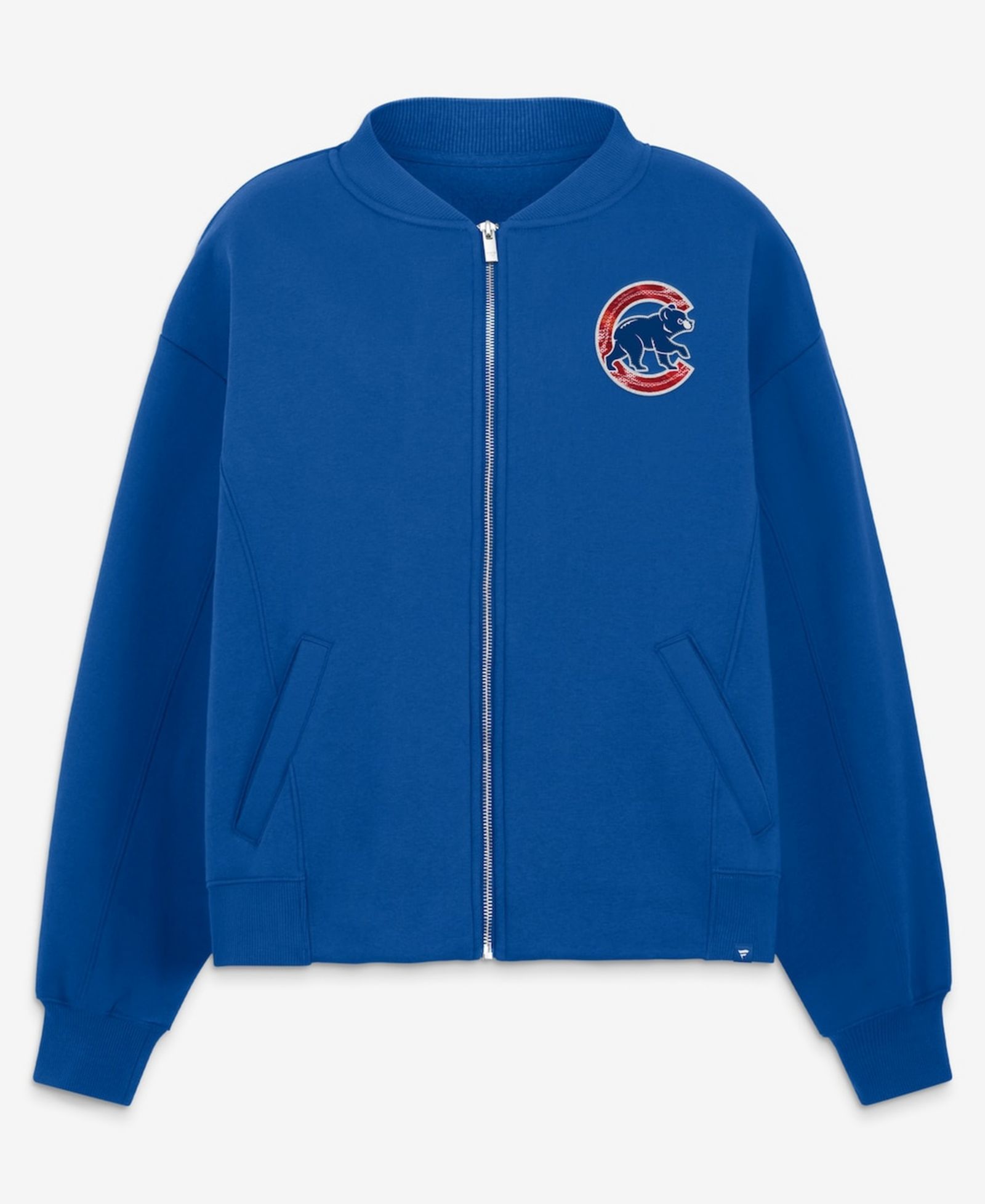 Женская куртка Fanatics Chicago Cubs Oversized Rage Against Full-Zip Royal