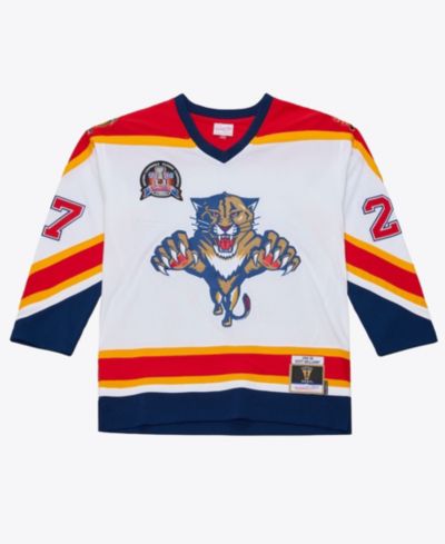 Мужская джерси Mitchell & Ness Scott Mellanby White Florida Panthers 1996