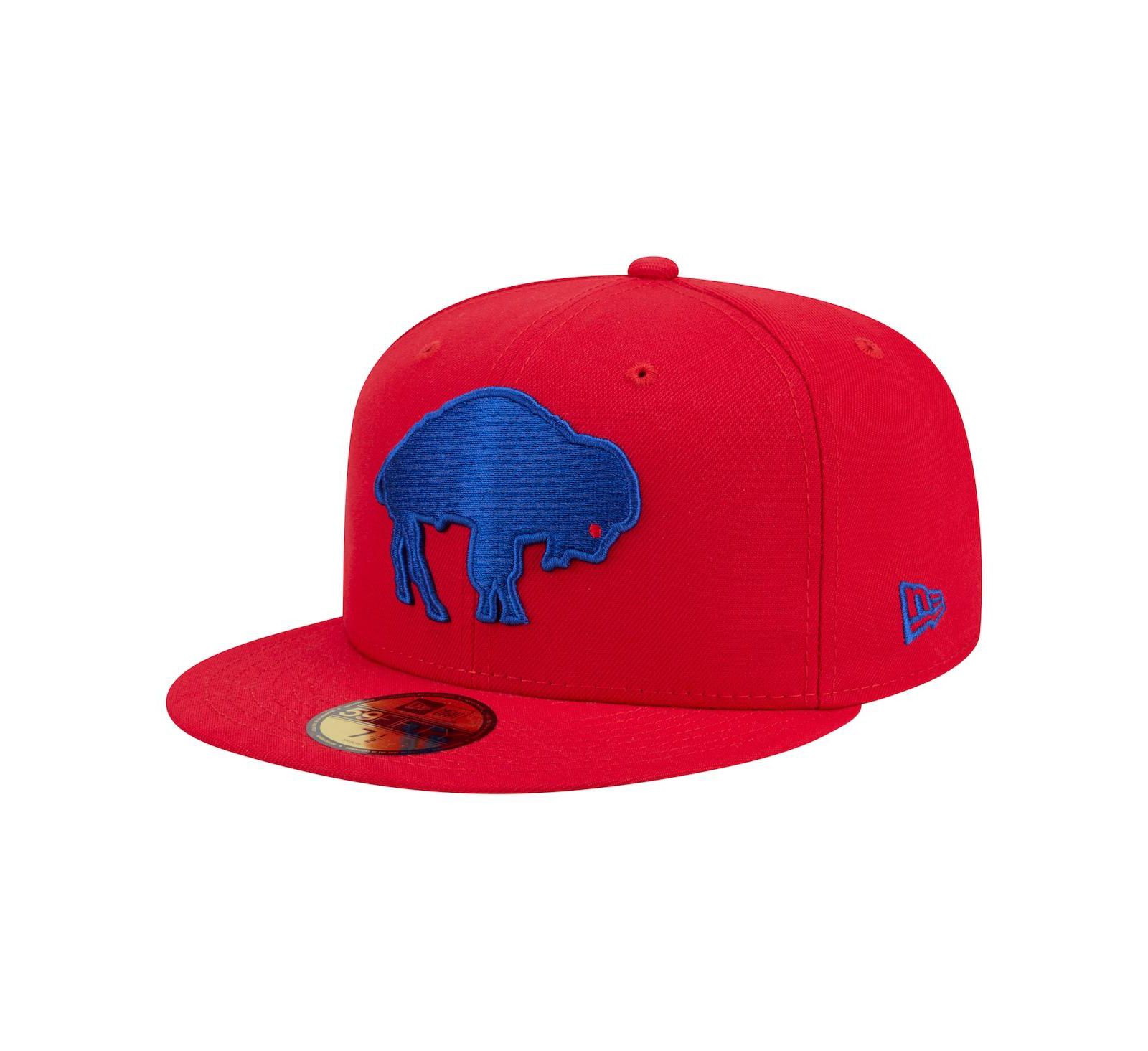 New Era Men's Red Buffalo Bills 59FIFTY Fitted Hat