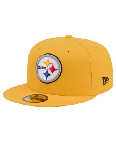 New Era Мужская кепка 59FIFTY Fitted Gold Pittsburgh Steelers