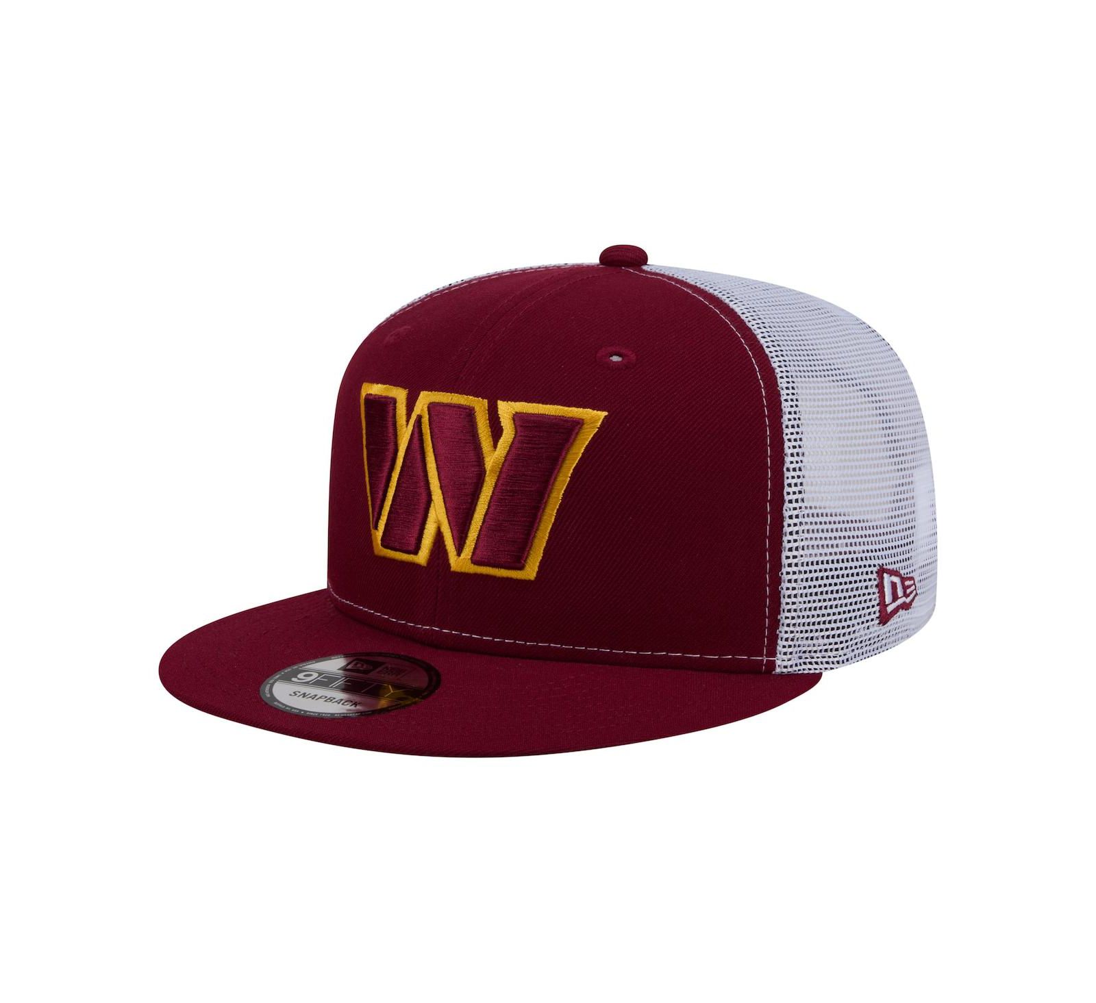 Мужская кепка New Era Washington Commanders Core Team 9FIFTY Trucker Snapback