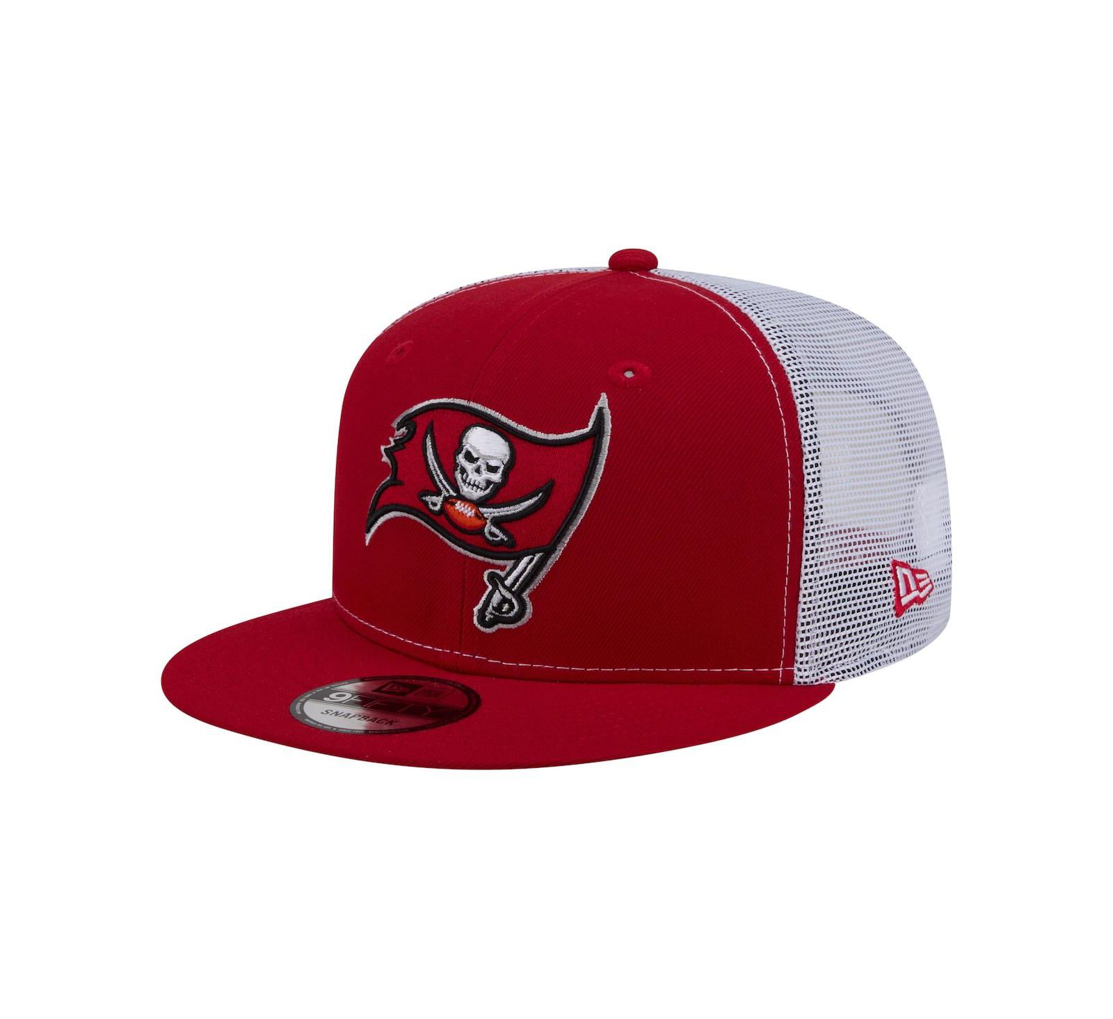 New Era Мужская кепка trucker Tampa Bay Buccaneers, красная