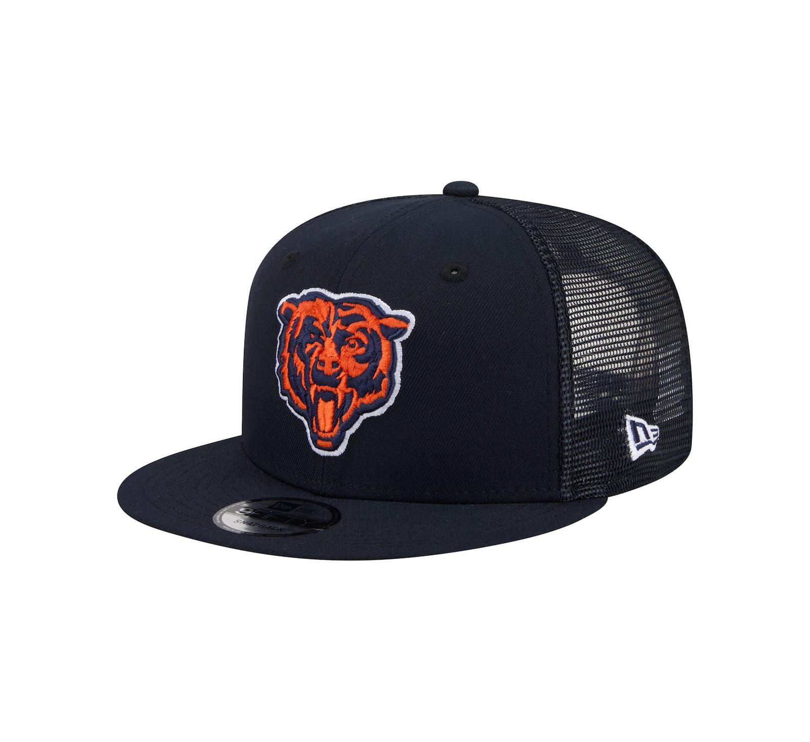Кепка New Era Men's Navy Chicago Bears Core Team 9FIFTY Trucker Snapback