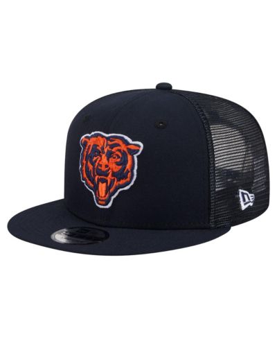 New Era Men's Navy Chicago Bears Core Team 9FIFTY Trucker Snapback Hat