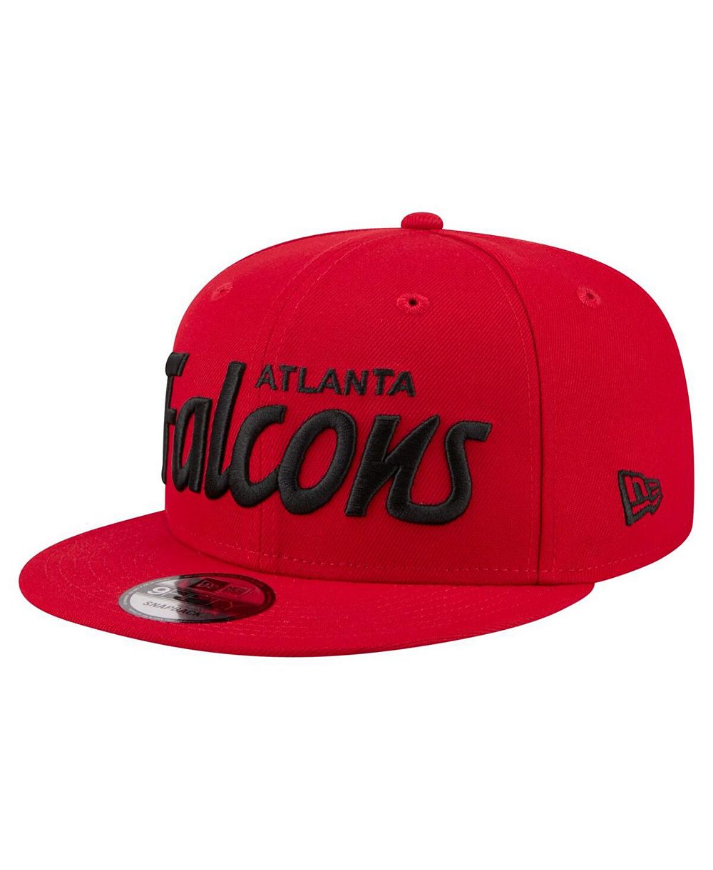 Мужская бейсболка New Era 9FIFTY с логотипом Atlanta Falcons, регулируемая