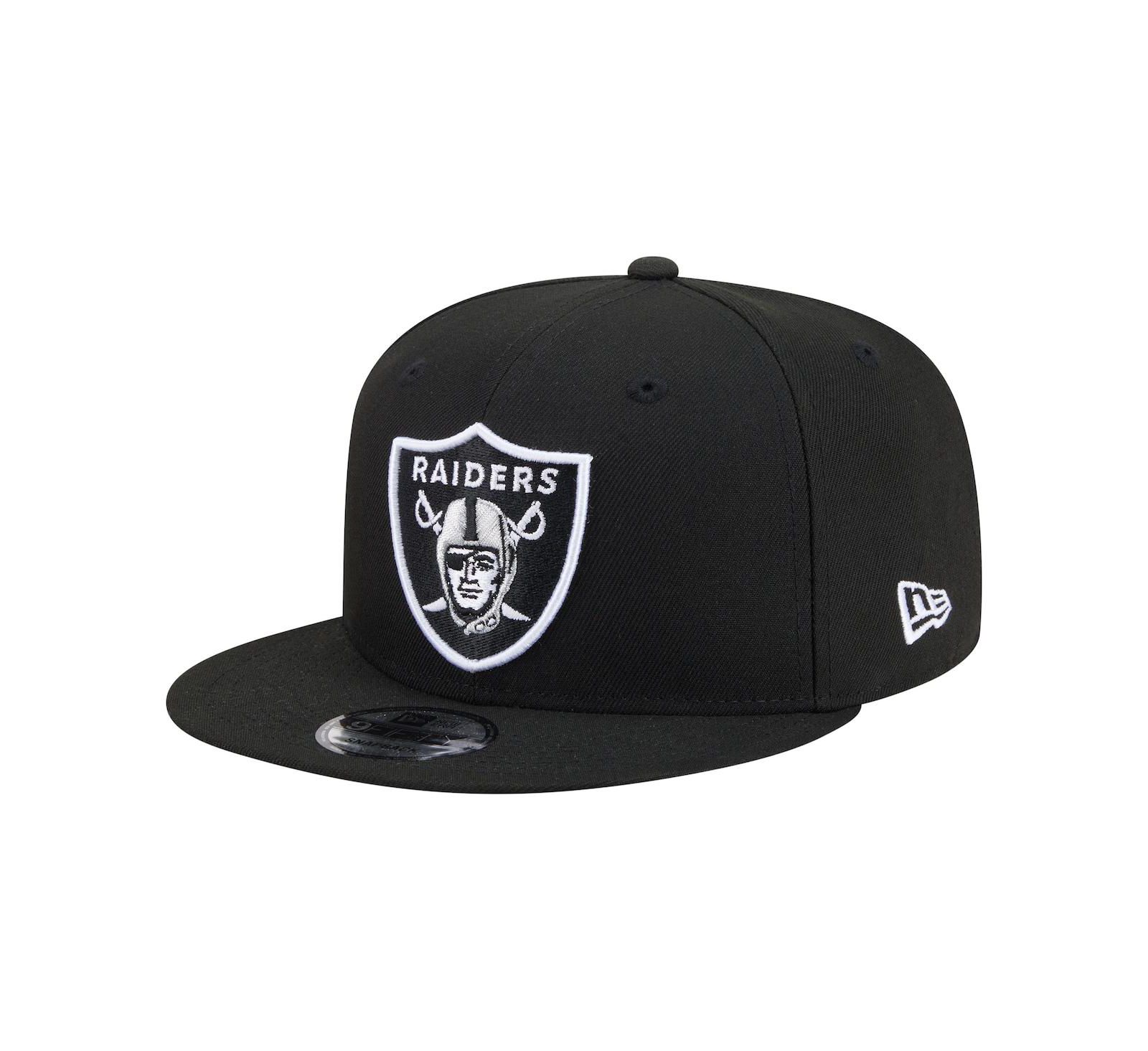 New Era Men's Black Las Vegas Raiders 9FIFTY Snapback Hat