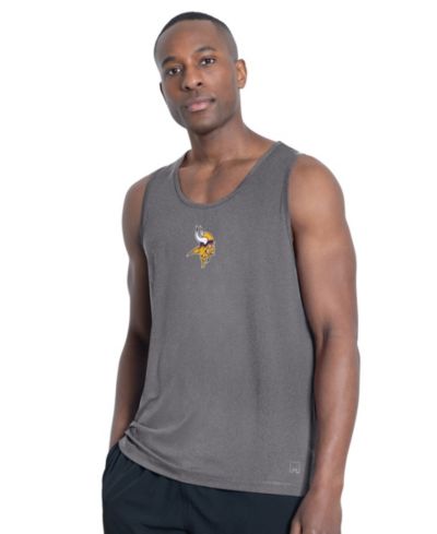 MSX by Michael Strahan Men's Charcoal Minnesota Vikings Energy Tank Top