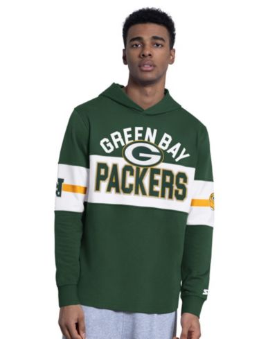 Худи Starter Men's Green Green Bay Packers Fullback Jersey