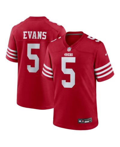 Мужская игровая джерси Nike Mike Evans San Francisco 49ers, алая