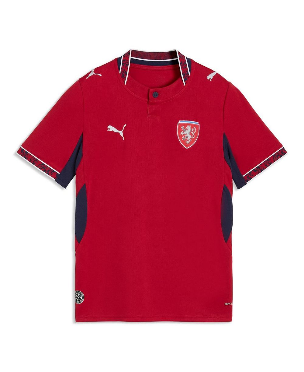Детская реплика джерси Puma сборной Чехии 2026 Home, красная