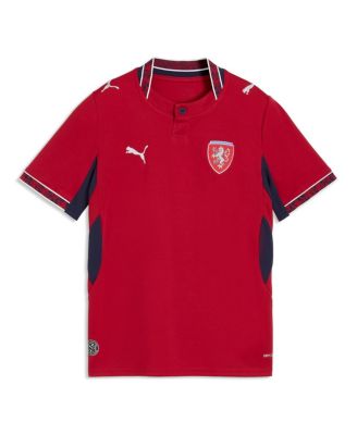 Puma Big Boys and Girls Red Czech Republic National Team 2026 Home Replica Jersey