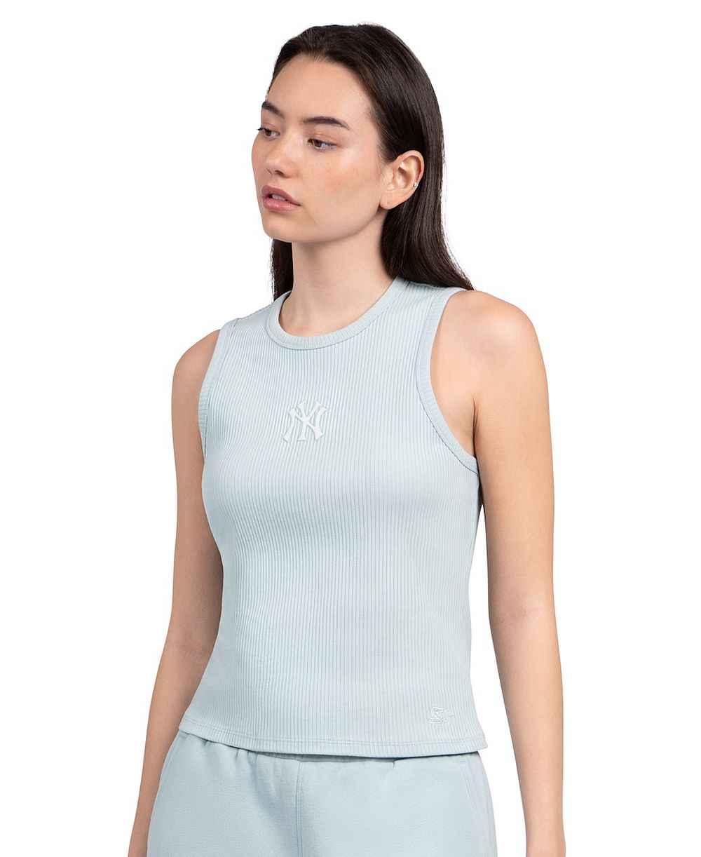Starter женский укороченный топ-майка New York Yankees Pastels, мятный