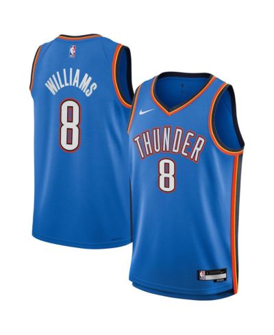 Nike Big Boys and Girls Jalen Williams Blue Oklahoma City Thunder Swingman Jersey - Icon Edition