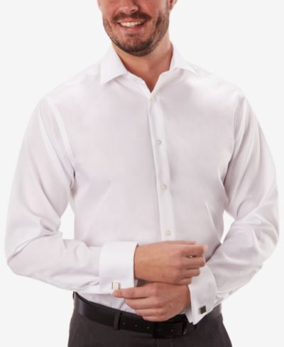 Мужская рубашка Calvin Klein STEEL Regular Fit Non-Iron Performance French Cuff