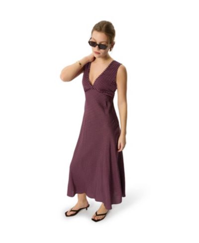 Whistles Women's Mini Spot Sleeveless Dress