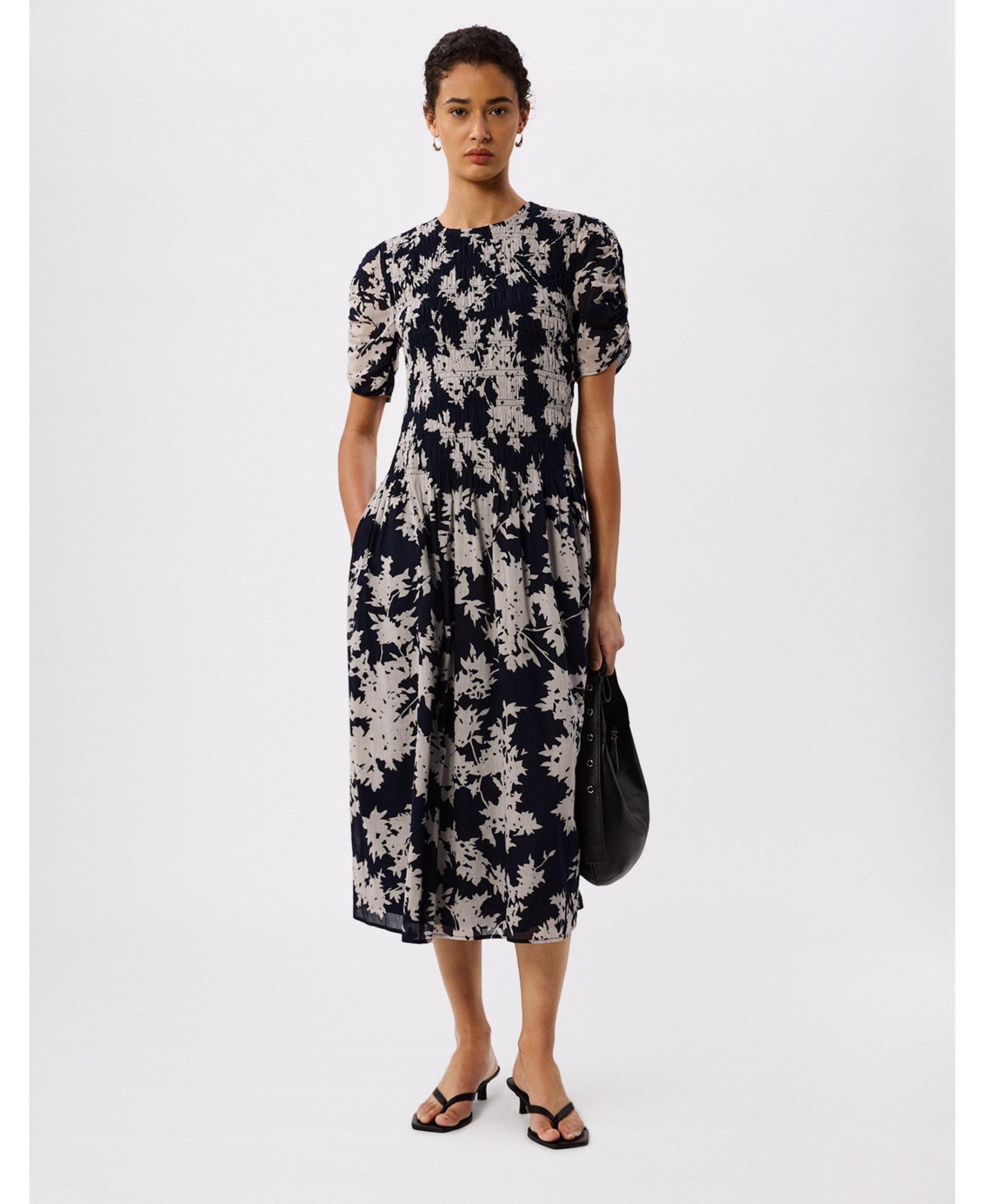 Whistles Женское платье Avery Shadow Floral