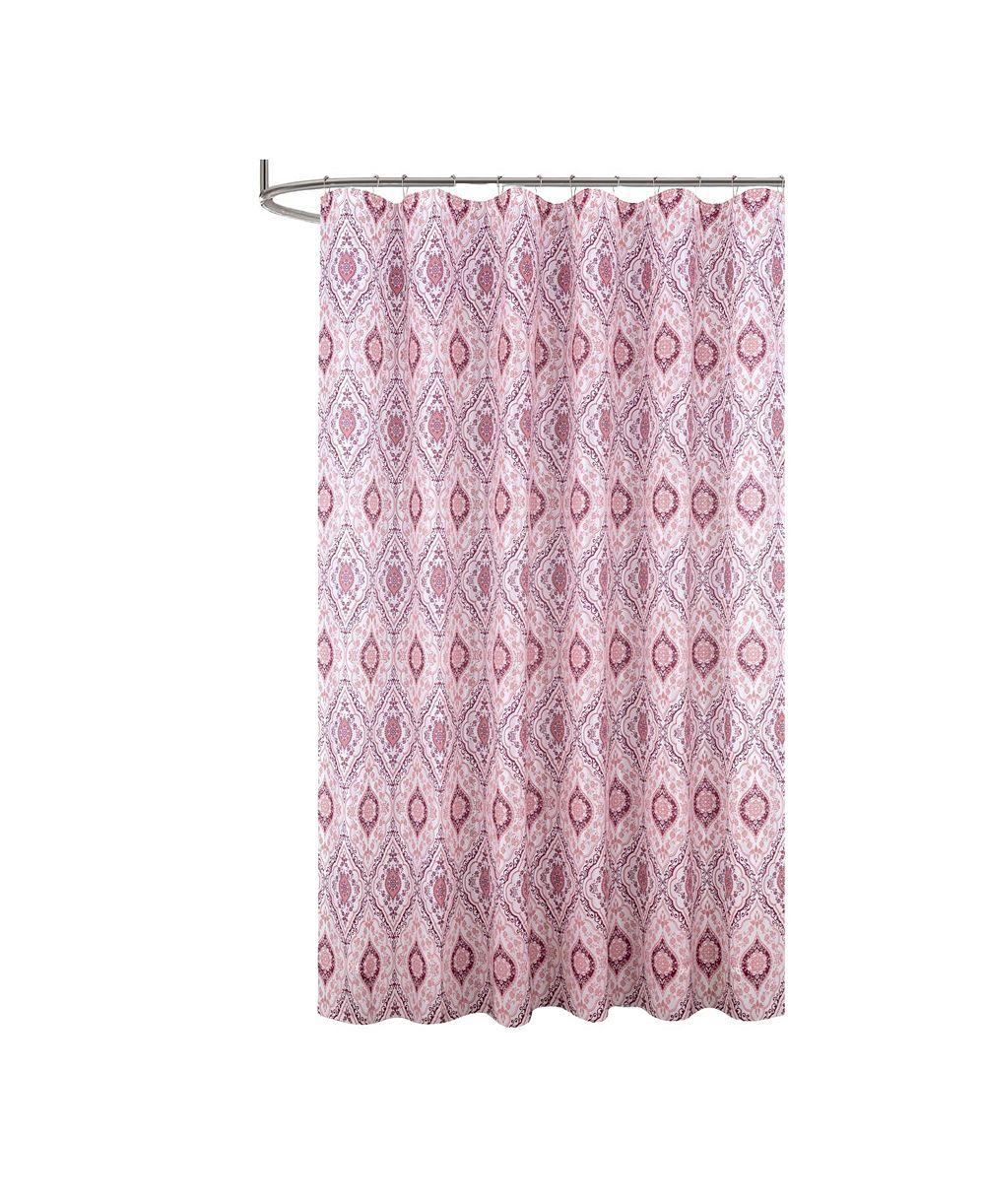 RT Designers Collection 90 GSM Printed Peva Glit Jaxx Shower Curtain