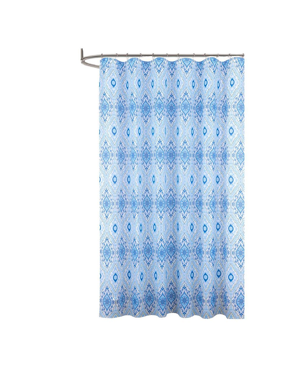 RT Designers Collection 90 GSM Printed Peva Glit Jaxx Shower Curtain