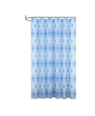 RT Designers Collection Штора для душа из PEVA 90 GSM с глиттером и принтом Jaxx