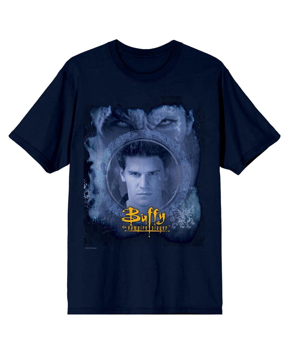 Buffy The Vampire Slayer Men's Angel Crew Neck Short Sleeve