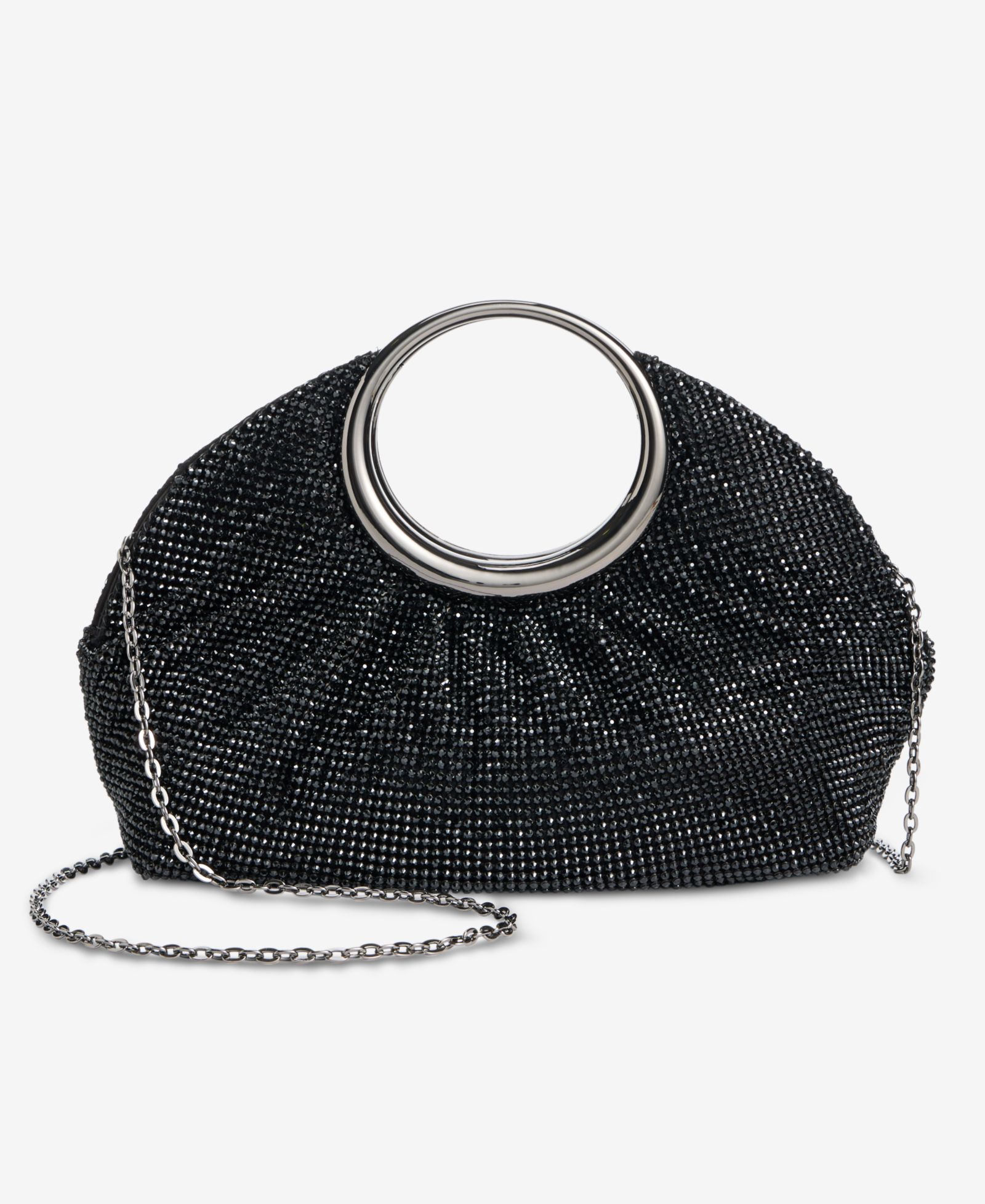 Клатч I.N.C International Concepts Ring Handle Diamond Mesh