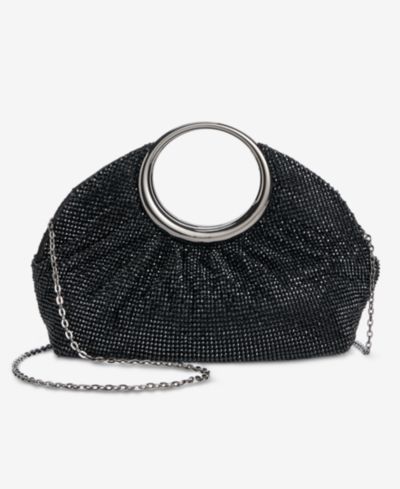 Клатч I.N.C International Concepts Ring Handle Diamond Mesh