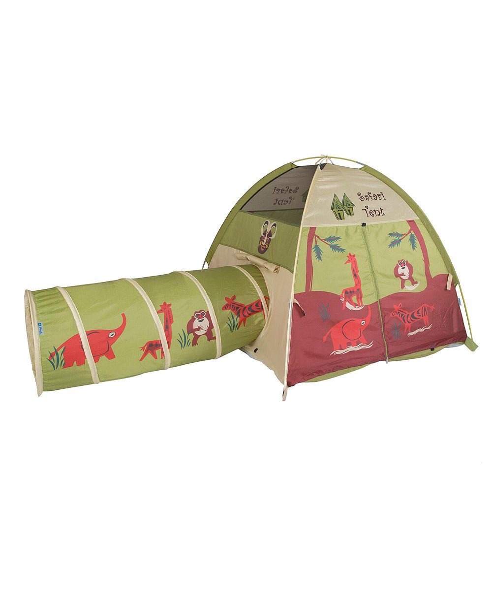 Палатка и туннель Pacific Play Tents Jungle Safari Combo