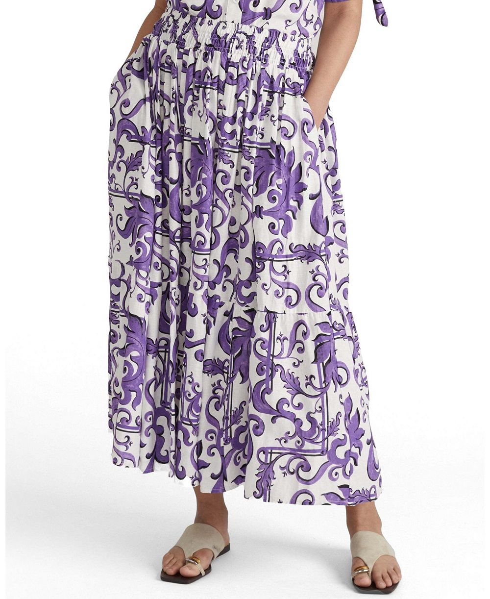 Universal Standard Women's Plus Size Tosca Linen Maxi Skirt