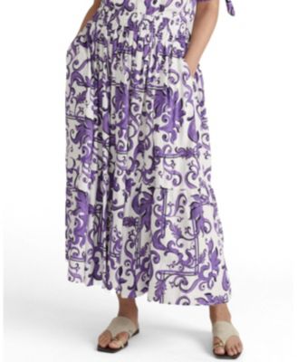 Universal Standard Women's Plus Size Tosca Linen Maxi Skirt