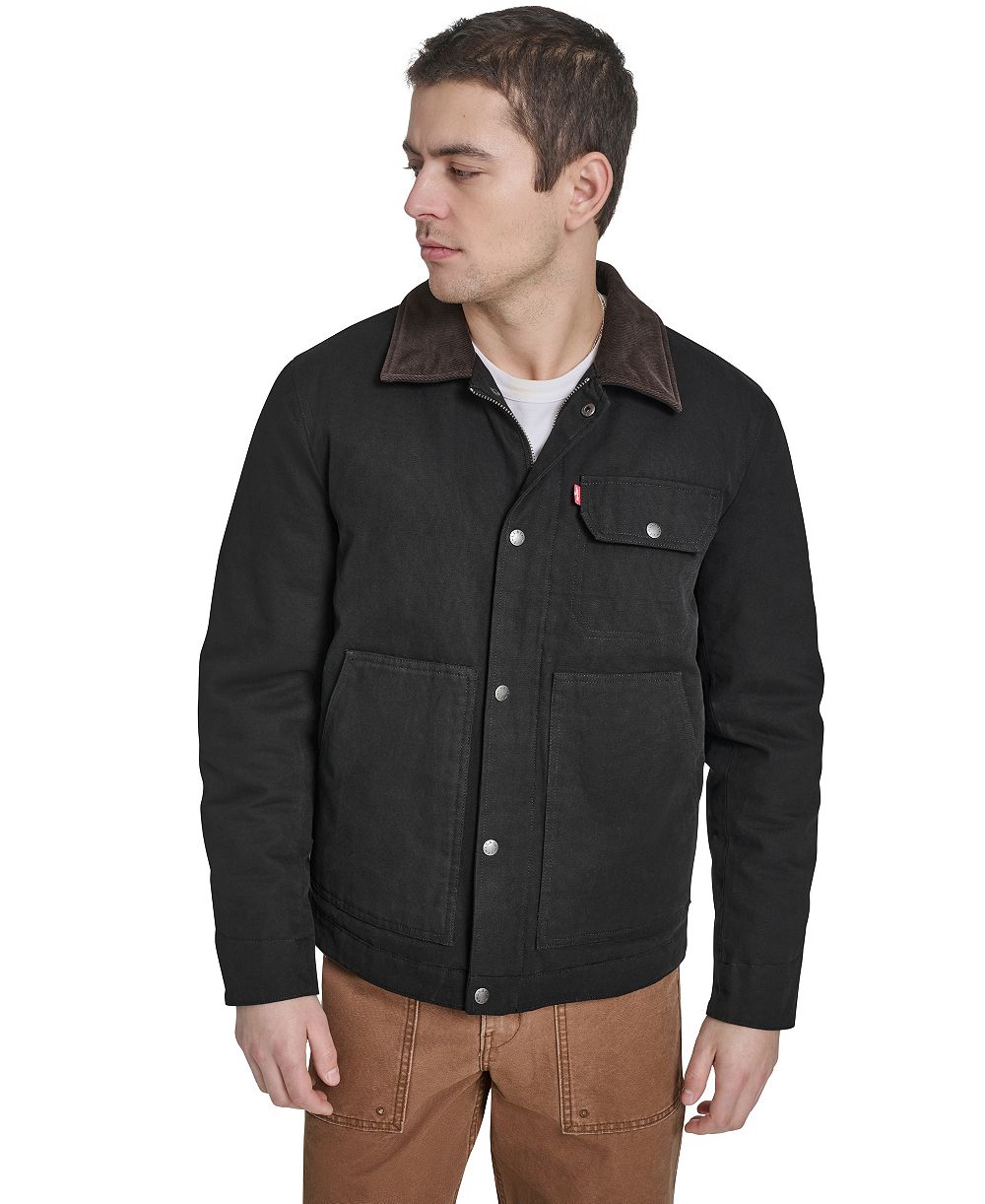 Levis Men's Cotton Canvas Workwear Jacket