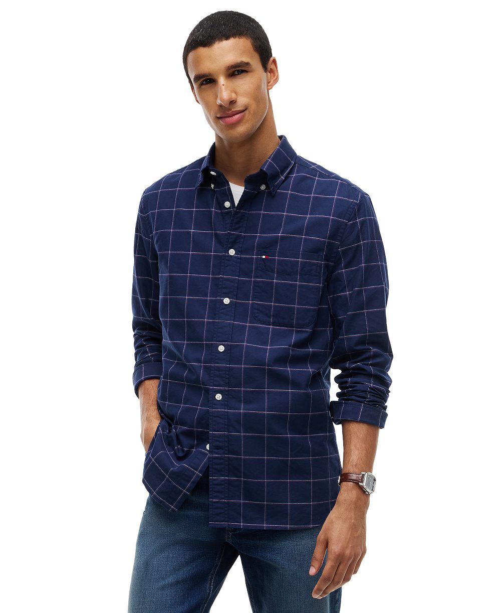 Мужская рубашка Tommy Hilfiger Heritage Regular-Fit Oxford