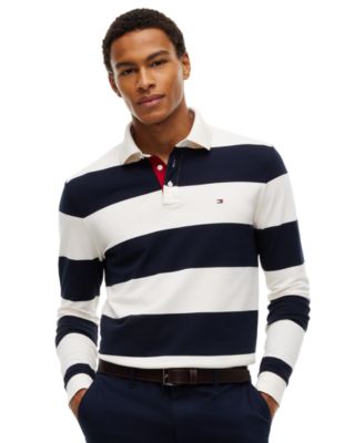 Мужская поло-рубашка Tommy Hilfiger Striped Classic Rugby