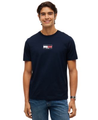 Tommy Hilfiger Men's Brand Love Small Flag T-Shirt