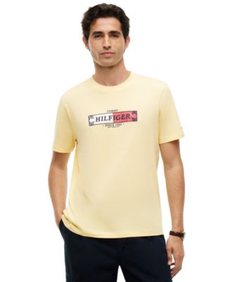 Мужская футболка Tommy Hilfiger с небольшим принтом
