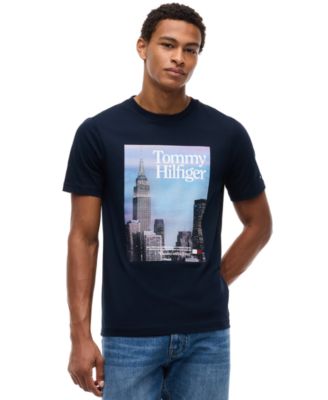 Мужская футболка Tommy Hilfiger NY Landscape Photo